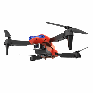 Квадрокоптер RC E99 K3 PRO PLUS Orange - дрон з 4K та HD камерами, до 20 хвилин, з кейсом + додатковий акумулятор і посадковий майданчик. Photo 3